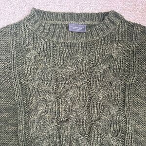 Wooden Ships Olive Knit Sweater
